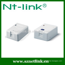 Single-Port-Plastik-Keystone-Buchse Surface Mount Box